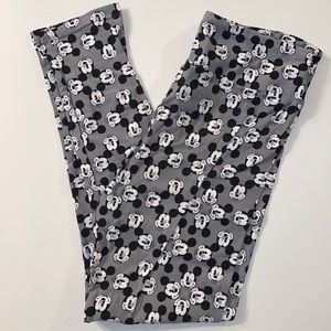 LuLaRoe Leggings. Disney. Mickey. TC. Size 12-18. NWT.